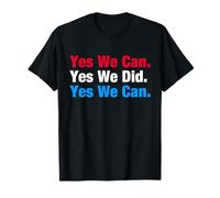 Camiseta Yes We Can | Camisa President Obama | Hope Change Camiseta