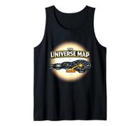 Camiseta You Are Here Fun Universe Map Camiseta sin Mangas