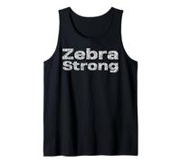 Camiseta Zebra Strong - Día de Las Enfermedades Raras 2026 Camiseta sin Mangas
