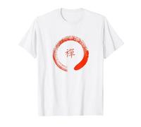 Camiseta Zen Circle - Inspirada en Tao Camiseta, Hombre, Blanco, 3XL