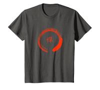 Camiseta Zen Circle - Inspirado en Tao Camiseta, Niños, Asfalto, 10 años