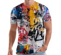 Camisetas Básicas de Hombre, T Shirt Hombre Algodon,de Manga Corta para con diseño Urbano Informal Ideal para Actividades Deportivas y Viajes Durante Todo el año Tshirt T-Shirt tee Shirts