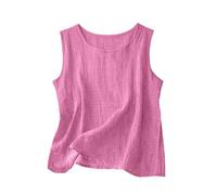 Camisetas casuales elegantes para mujer para verano 2026, cómodas camisetas de rock holgadas, camisetas de anime a la moda, camisola sin mangas, cuello redondo, túnica holgada, lindas camisetas para