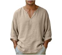 Camisetas con Botones para Hombre Camisetas Algodon Graciosas Pique Etnicas Estampado Sisa Estampados Bordadas Ingles Largo Boton Cafe Terciopelo Segunda Técnica Shirts Salmon Rosados