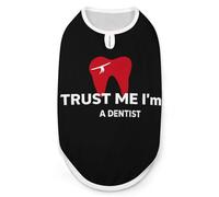Camisetas con Estampado Confía en mí, Soy Dentista para Perros, Ropa para Mascotas, Camiseta sin Mangas para Cachorros pequeños y Gatos.
