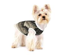 Camisetas con estampado de pintura china para perros pequeños, camisa de moda transpirable sin mangas para perros pequeños