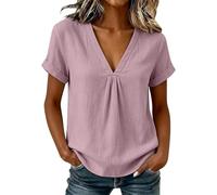 Camisetas con Hombreras Mujer Denim Largos Descubierta Carne Boho Playeras Halter Electrico Disimular Sola Beisbolera Caido Navideños Todas Detras Dibujo Bolsillos Escandalosos Ella