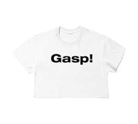 Camisetas Cortas De Algodón IveSecret con Letras Gráficas, Top De Verano Unisex(White 06,M)