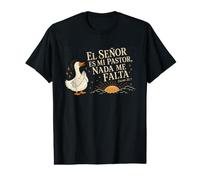 Camisetas Cristianas en español con Frases Biblia Salmo 23 Camiseta gráfica económica