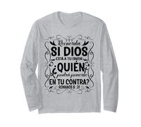 Camisetas Cristianas En Español Frases Biblia Jesús Te Ama Manga Larga