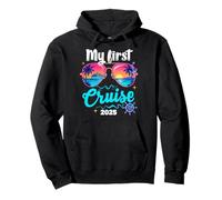 Camisetas Cruising 2025 Birthday Squad My First Cruise para niñas Sudadera con Capucha