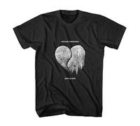 Camisetas de algodón para hombre de Michael Kiwanuka Love & Hate Szen, Negro, XL