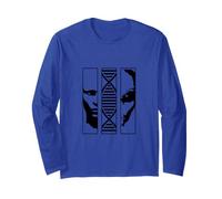 Camisetas de Aliens para Hombre, Camiseta de ADN de los Humanos Son alienígenas Manga Larga