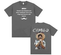 Camisetas De Cantante Camilo Tribu Album Tour 2025 Merch para Mujer, Camiseta Vintage De Los Años 90, Camiseta Informal Harajuku De Verano (B XS)