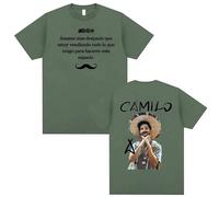 Camisetas De Cantante Camilo Tribu Album Tour 2025 Merch para Mujer, Camiseta Vintage De Los Años 90, Camiseta Informal Harajuku De Verano (E XS)