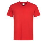 Camisetas De Cuello En V Para Hombre Stedman De Algodón S-3XL