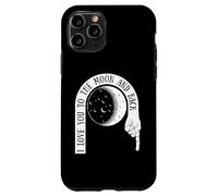 Camisetas de diseño gráfico Cool Space Love, I Love You to The Moon Carcasa para iPhone 11 Pro