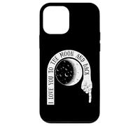 Camisetas de diseño gráfico Cool Space Love, I Love You to The Moon Carcasa para iPhone 12 Mini