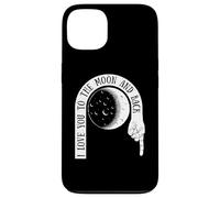 Camisetas de diseño gráfico Cool Space Love, I Love You to The Moon Carcasa para iPhone 13