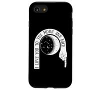 Camisetas de diseño gráfico Cool Space Love, I Love You to The Moon Carcasa para iPhone SE (2020) / 7/8