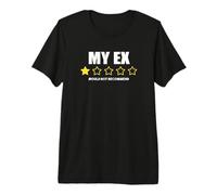 Camisetas de Divorcio para Hombres & Mujeres Humor Adulto Mi ex Mala revisión Camiseta Premium