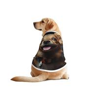 Camisetas de flores y cachorros para perros, ropa para perros grandes y medianos, camisas cómodas para perros, perfectas para el uso diario