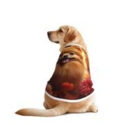 Camisetas de flores y lindos cachorros para perros, ropa para perros grandes y medianos, camisas cómodas para perros, perfectas para el uso diario
