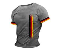 Camisetas de fútbol de Alemania para hombre, camiseta de la Copa Mundial de Fútbol de Alemania 2026, camisetas de verano con cuello redondo, camisetas casuales que absorben la humedad, ajuste regular