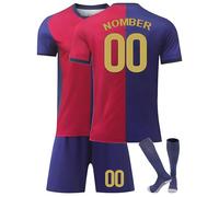 Camisetas de Fútbol Personalizadas para Hombres y Mujeres Camiseta de Fútbol de Casa/Visitante con Nombre y Número Equipación Entrenamiento Partidos Ropa Futbol Niño Infantil/Adulto Figura 4