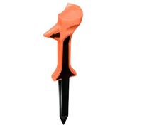 Camisetas de golf inclinadas de 10 grados: precisión, mejora la rotación de la pelota, ideal para entrenamiento, lecciones y práctica diaria (naranja)