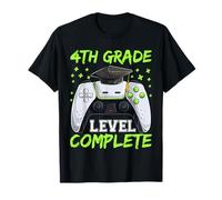 Camisetas de graduación completas de 4º grado, graduados gamer Camiseta