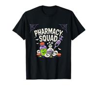 Camisetas de Halloween de Pharmacy Squad - Funny Spooky Med Team Camiseta