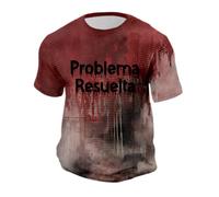 Camisetas de Halloween para hombre, camiseta ligera con estampado de calavera, sangriento, invierno, zombi, camisetas sólidas, para exteriores, ropa deportiva para hombre, O, XXL