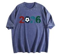 Camisetas de la Copa del Mundo 2026 para hombre, camiseta retro de fútbol mundial para hombre, ajuste holgado, manga corta, cuello redondo, camisetas de verano que absorben la humedad, camisetas