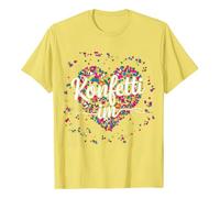 Camisetas De Manga Corta con Cuello Vuelto para Hombre Camiseta Deportiva con Forma De CorazóN De Confeti para Hombre Disfraz De Carnaval