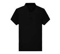 Camisetas de manga corta para hombre Diseño único Moda Casual Camisetas para hombres con sombrero Tops elegantes Verano Transpirable, Negro , M