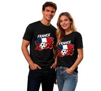 Camisetas de manga corta para hombre y mujer, para apoyar, fútbol, camiseta de fútbol 2026 impresa con nombre de país y bandera, camiseta de verano informal, camiseta de verano, camiseta negra, tops