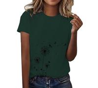 Camisetas de manga corta para mujer, con texto en inglés "My Son in Law is Favorite Children", para el día de mamá, para el verano, verde, XL