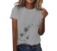 Camisetas de manga corta para mujer, con texto en inglés "My Son in Law is Favorite Children", para el día de mamá, para el verano, gris, XL
