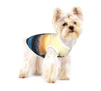 Camisetas de perro con diseño de ciervo paisaje, ropa para mascotas, camiseta de algodón sin mangas, suave y transpirable para mascotas pequeñas