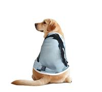 Camisetas de perro con estampado de pingüino para mascotas, chaleco suave y transpirable, ligera, elástica, para perros medianos