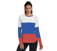 Camisetas de protección solar para mujer, con protección solar UPF50+, de secado rápido, ligeras, de manga larga, para atletismo, senderismo, viajes, Bandera nacional de Rusia, XXL