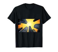 Camisetas de rascacielos divertidas estructuras altas camisetas mujeres edificio Camiseta