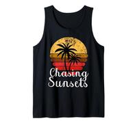 Camisetas de Regalo para Amantes de la Playa Sunsets Camiseta sin Mangas