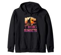 Camisetas de Regalo para Amantes de la Playa Sunsets Sudadera con Capucha