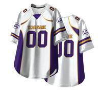 Camisetas de Rugby Personalizadas con Nombre, número y Logotipo para Adultos, jóvenes y preescolares. Camisetas de fútbol Americano Personalizadas de Manga Corta. A23