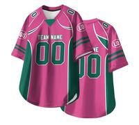 Camisetas de Rugby Personalizadas con Nombre, número y Logotipo para Adultos, jóvenes y preescolares. Camisetas de fútbol Americano Personalizadas de Manga Corta. A13