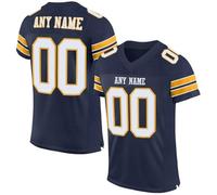 Camisetas de Rugby Personalizadas con Nombre y número para Adultos, jóvenes y preescolares. Camisetas de fútbol Americano Personalizadas de Manga Corta. B15