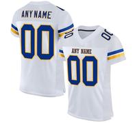 Camisetas de Rugby Personalizadas con Nombre y número para Adultos, jóvenes y preescolares. Camisetas de fútbol Americano Personalizadas de Manga Corta. B29