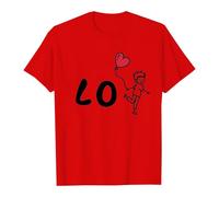 Camisetas de San Valentín para pareja de San Valentín - Diseño interactivo, tela cómoda, idea perfecta para parejas, rojo, XXL